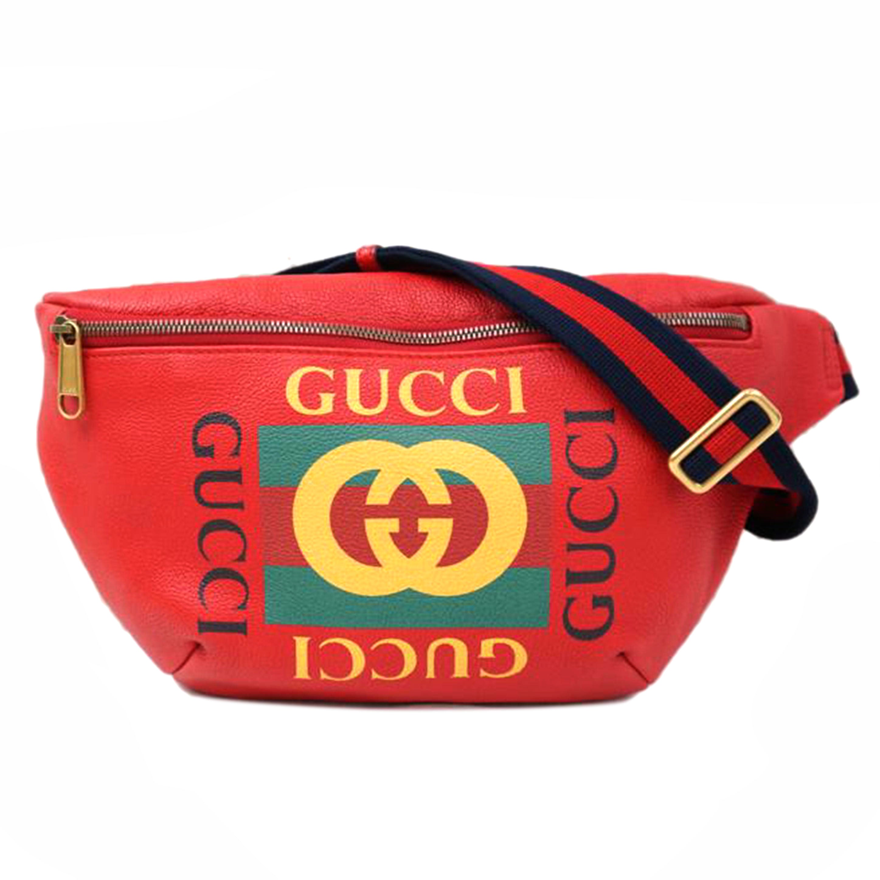 GUCCI グッチ/GUCCIロゴプリント ボディバック/530412//527066/Aランク/67