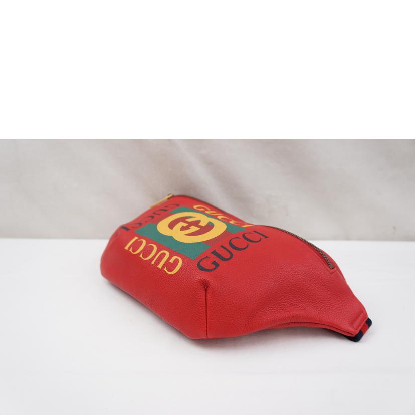 GUCCI グッチ/GUCCIロゴプリント ボディバック/530412//527066/Aランク/67