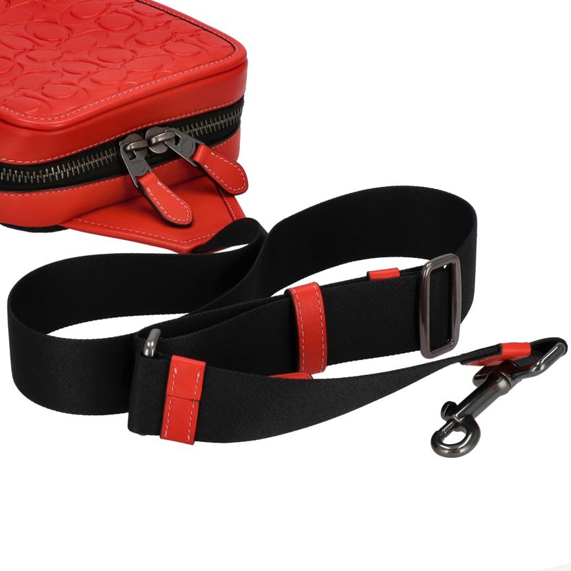 COACH コーチ バッグ ブランドバッグ ショルダーバッグ斜め掛け 肩掛け ウエストバッグ レザー メンズ レッド 赤/サリバンカーフレザーボディバッグ/C9869//C2244/ABランク/75