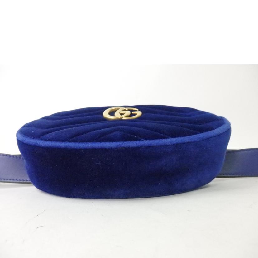 GUCCI グッチ/GGマーモントウェストバッグ/ボディバッグ/476434//493075/Aランク/84