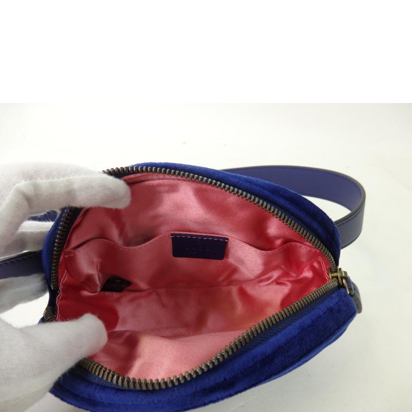 GUCCI グッチ/GGマーモントウェストバッグ/ボディバッグ/476434//493075/Aランク/84