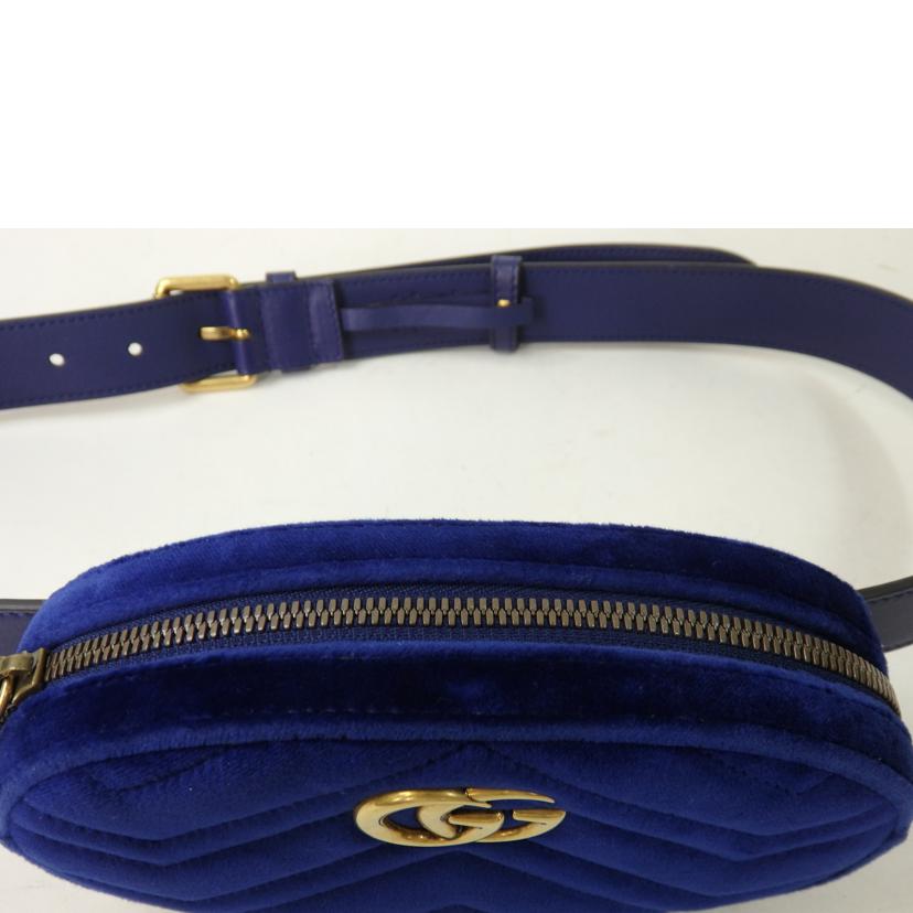 GUCCI グッチ/GGマーモントウェストバッグ/ボディバッグ/476434//493075/Aランク/84