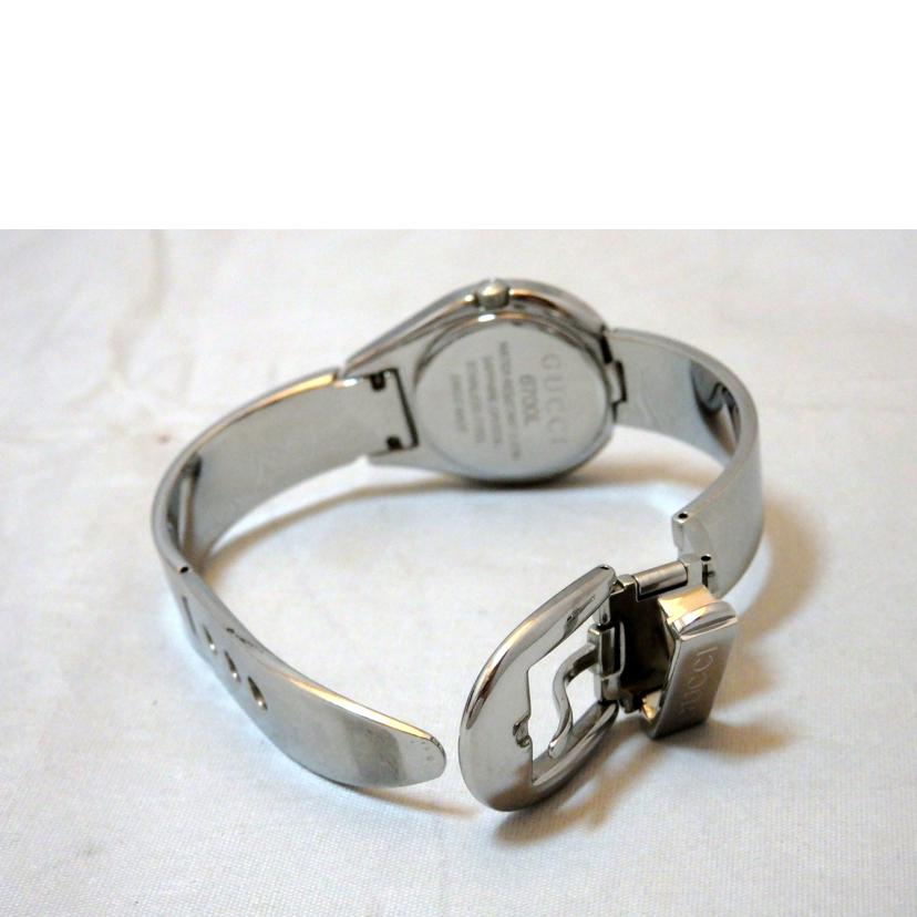 GUCCI グッチ/ベルトモチーフバングルウォッチ/QZ/6700L//0028783/Bランク/95