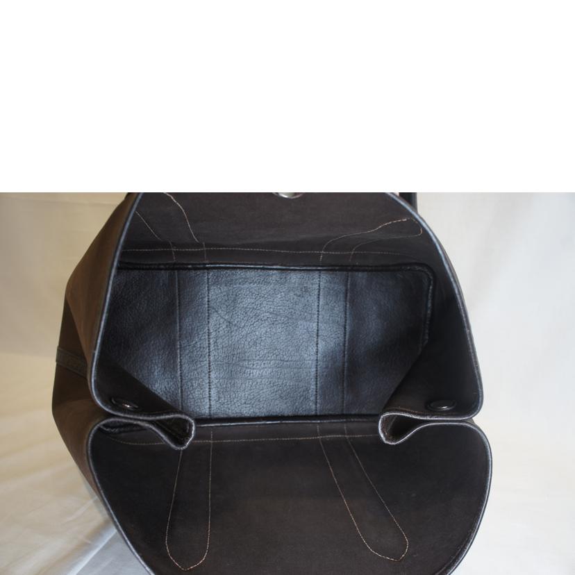 HERMES エルメス/ガーデンパーティ/トワルオフィシエ/ダークブラウン//□H/Bランク/92