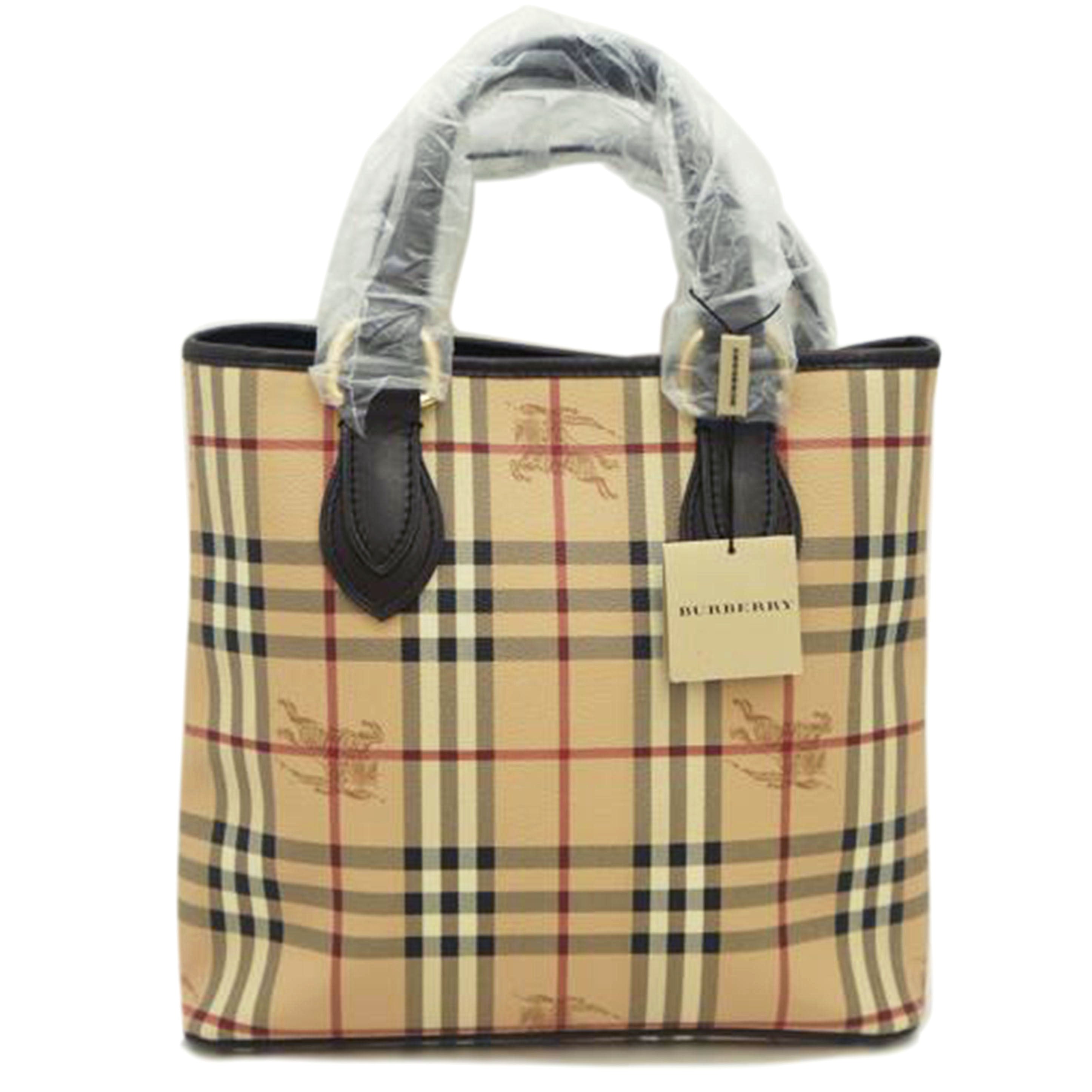 BURBERRY バーバリー/ノヴァチェックトートバッグ//Aランク/09