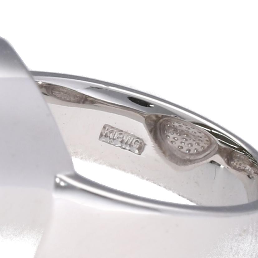 /K18WGダイヤリング0.50ct/#11/300-05//Aランク/75