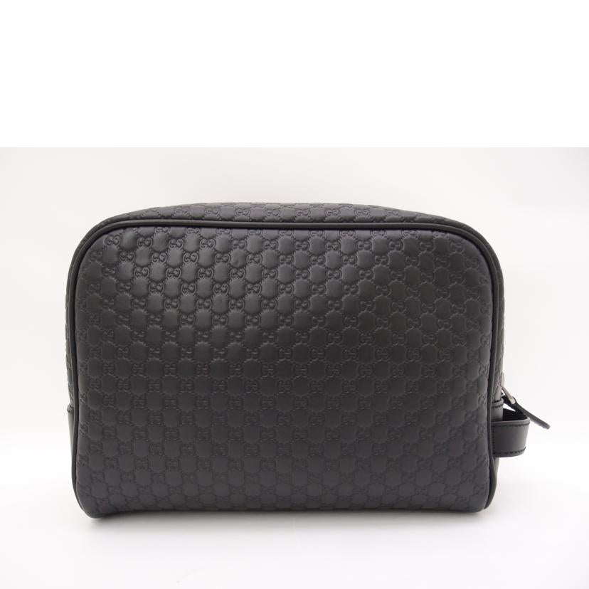 GUCCI グッチ セカンドバッグ メンズ/マイクログッチシマ・レザークラッチ/ブラック/419775//622011/SAランク/69