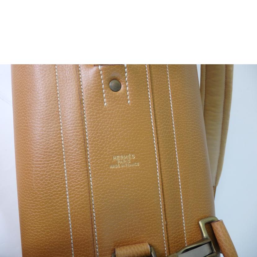 HERMES エルメス/ゴルフバッグ/キャディーバッグ/アルデンヌ/ナチュラル//〇U刻/1991年製/Bランク/84