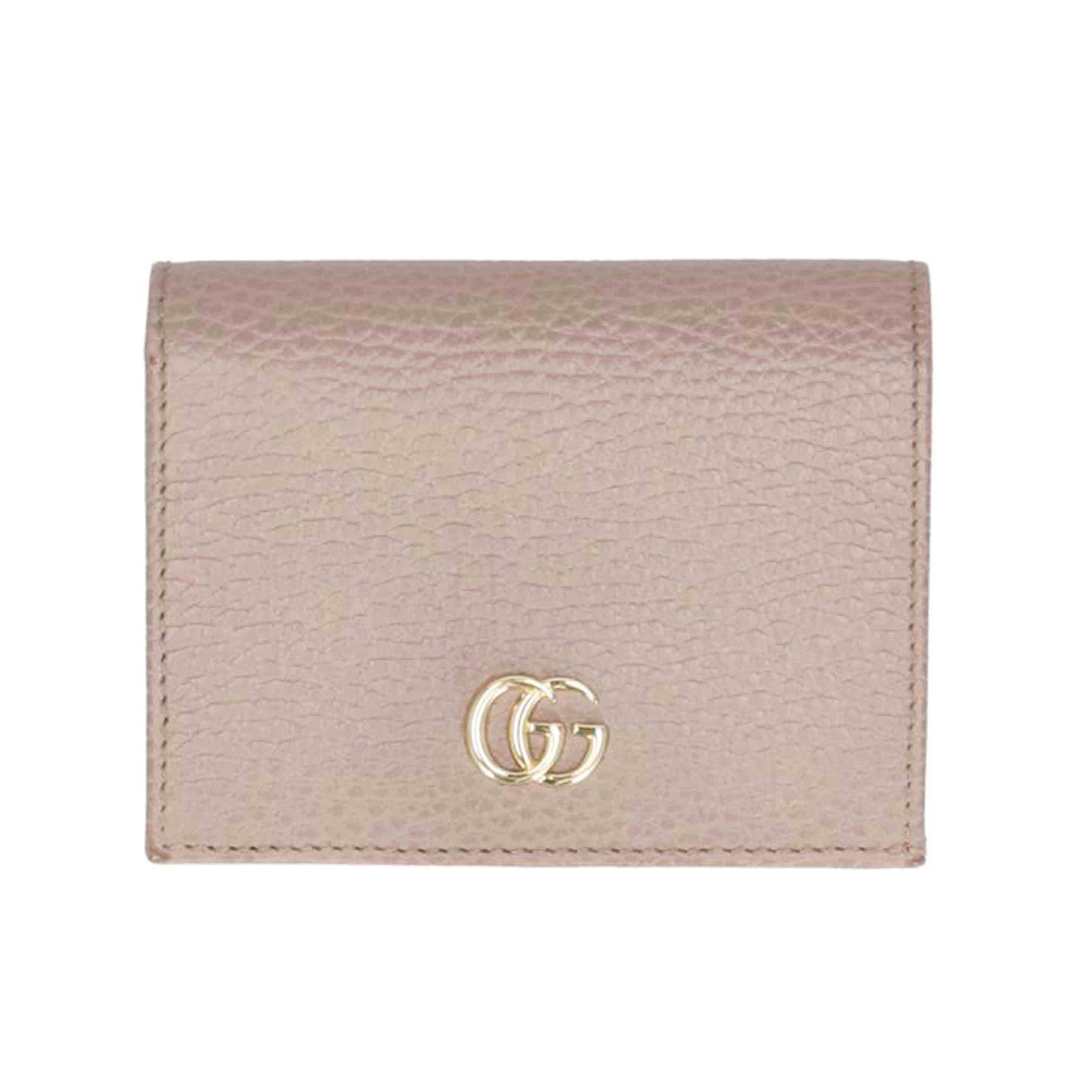GUCCI グッチ/GGマーモント二つ折り財布/456126//493***/ABランク/94