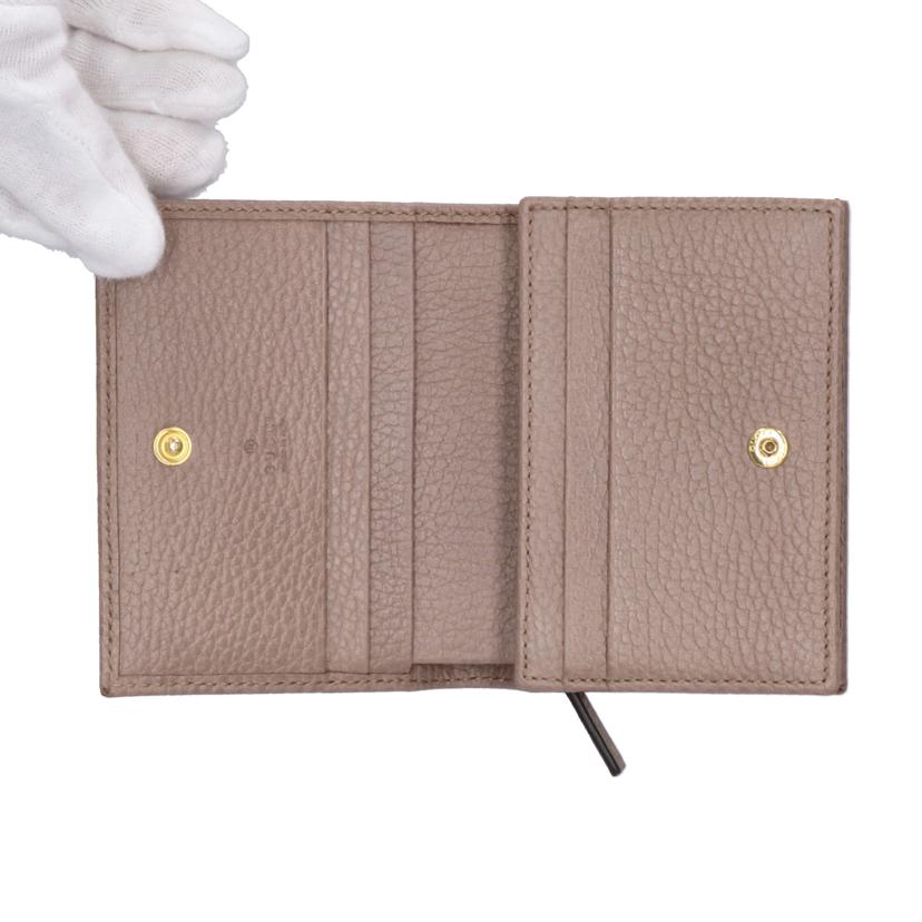 GUCCI グッチ/GGマーモント二つ折り財布/456126//493***/ABランク/94
