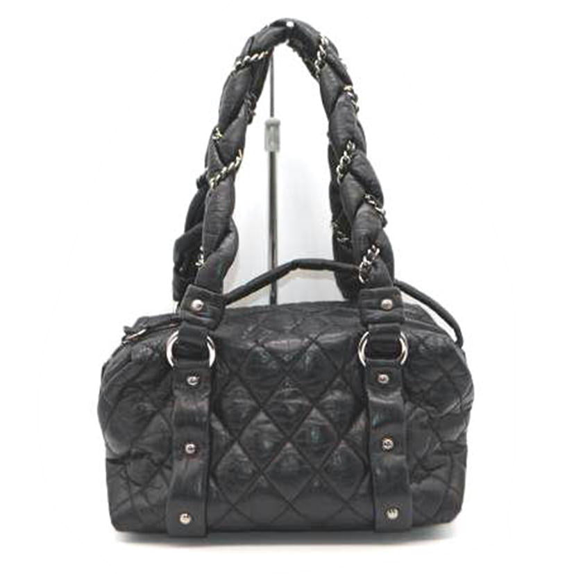 CHANEL シャネル/マトラッセココマークショルダーハンド/ブラック/A32906//10429811/Aランク/89