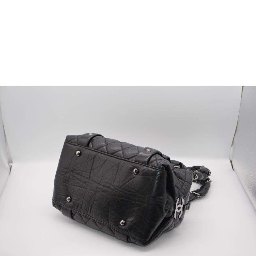 CHANEL シャネル/マトラッセココマークショルダーハンド/ブラック/A32906//10429811/Aランク/89