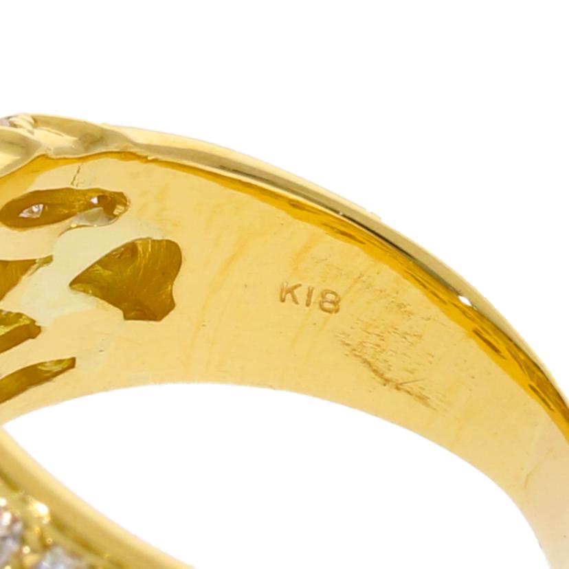 K18/K18ダイヤリング 1.506/#12/8.9//D1.506/Aランク/75