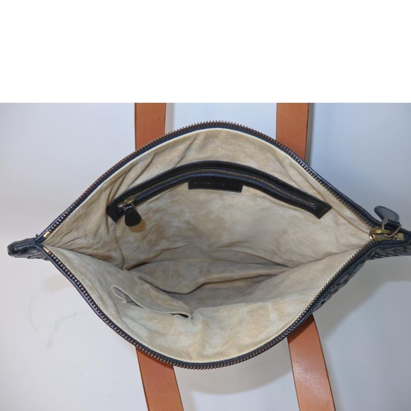 BOTTEGA VENETA ボッテガ・ヴェネタ/トートバッグ/イントレチャート/黒×茶/210316 VIDE4 1088//EPEV 2008 4192 A/ABランク/84