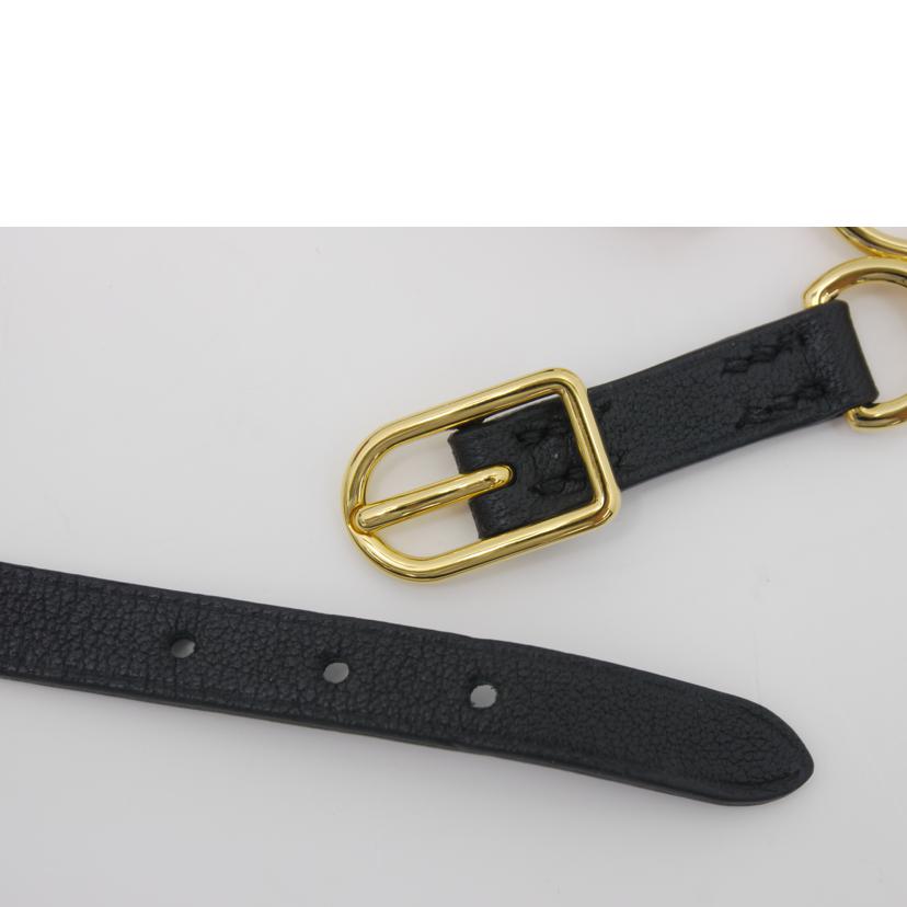 HERMES エルメス/エトリエレザーブレスレット/全長約35cm//Aランク/75