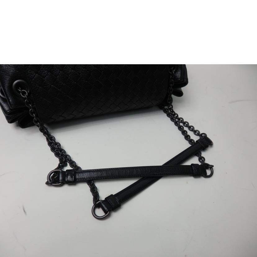 BOTTEGA VENETA ボッテガ・ヴェネタ/マドラスミニチェーンショルダー/イントレチャート/黒/405696 VAKF1 1000//BO5019956L/ABランク/84