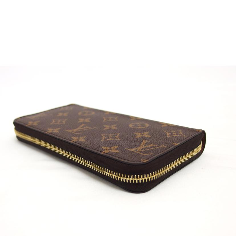 LV ルイ・ヴィトン LOUIS VUITTON 長財布 ラウンドファスナー ブラウン/ジッピー・ウォレット/モノグラム/M42616//ICチ***/Aランク/04