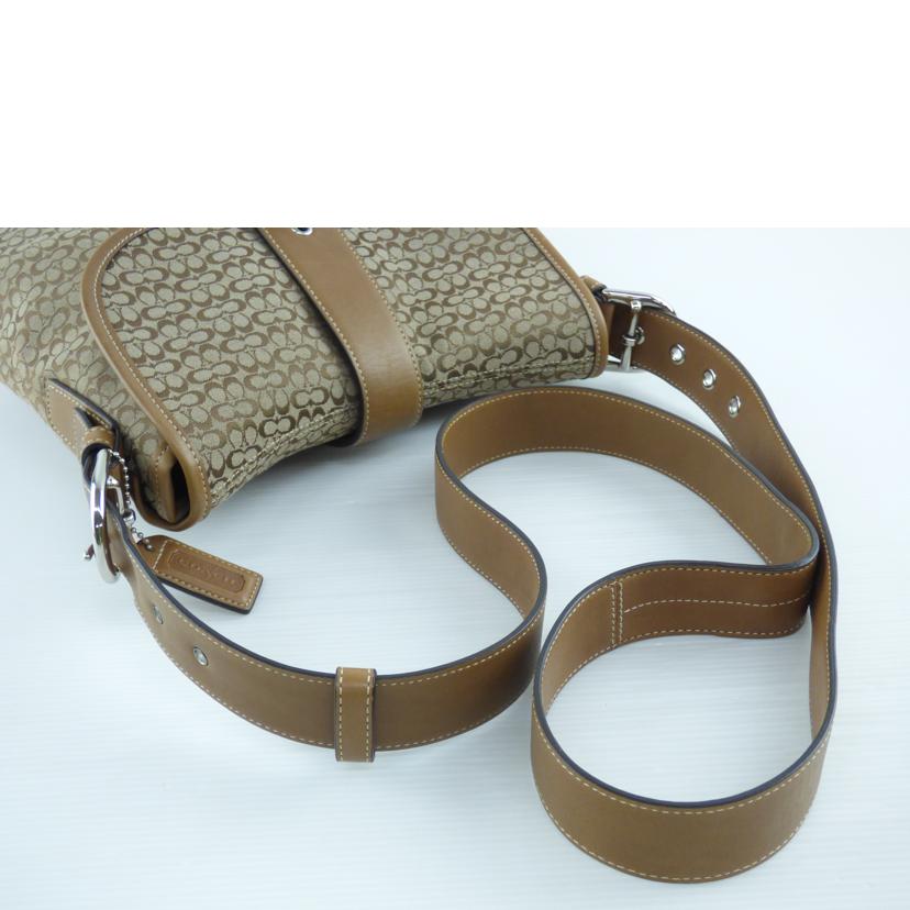 COACH コーチ/ミニシグネチャーショルダー/6376//D04*/Bランク/64