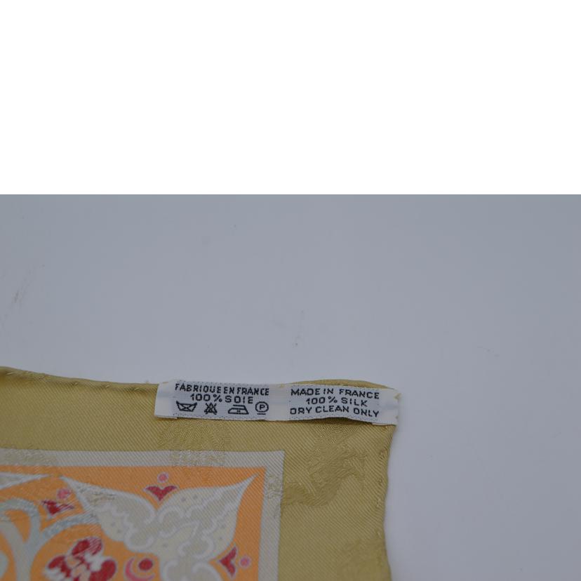 HERMES エルメス/ヴィザンチンの空 シルクスカーフ・カレ90//Aランク/89