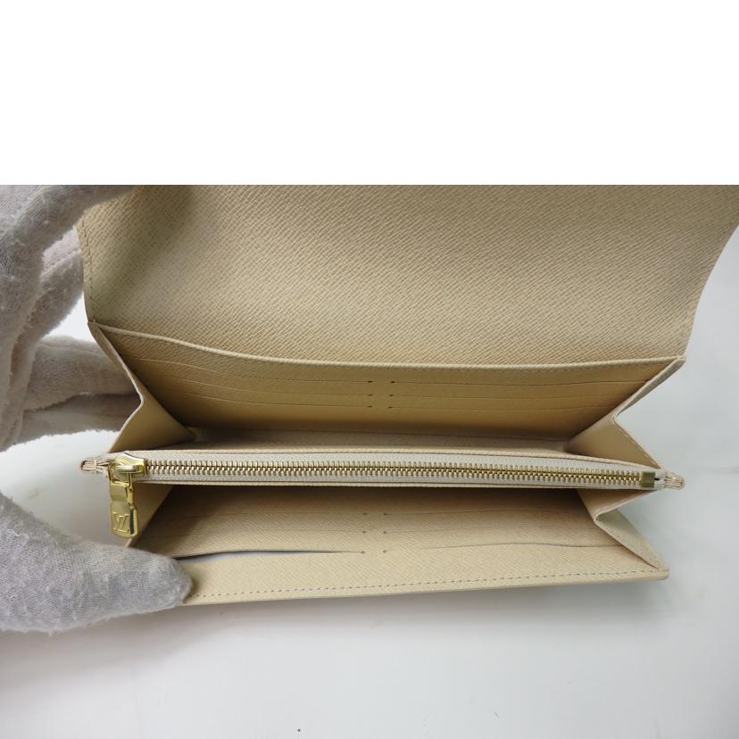 LV ルイヴィトン/ポルトフォイユ・サラ/ダミエ/アズール/N63208//CT4104/ABランク/84