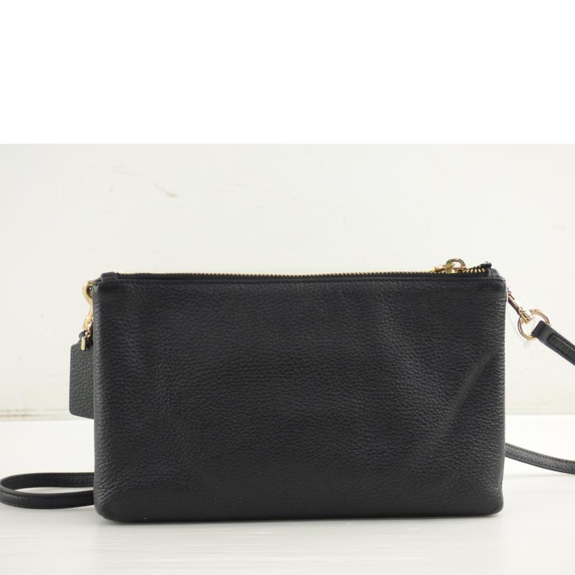 COACH コーチ/Wファスナーレザーショルダー/F34265//E19**/Bランク/64