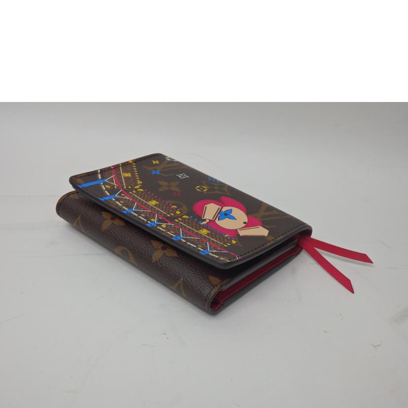 LV ルイヴィトン/ポルトフォイユ・ヴィクトリーヌ/モノグラム/ホットピンク/ヴィヴィエンヌ/M69751//FH3260/SAランク/84