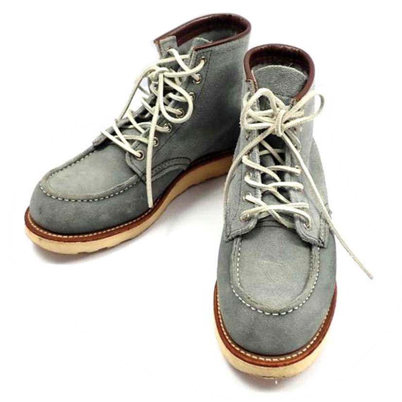 RED WING レッドウイング/モックトウ スエードブーツ/8143//26.0cm/Cランク/62