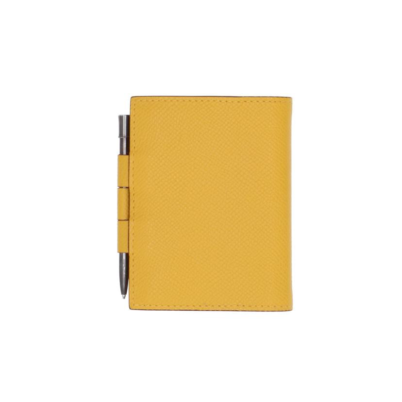 HERMES エルメス/アジェンダPM エプソン 手帳カバー/ジョーヌドール//□M ***/Aランク/01