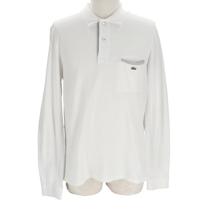 LACOSTE ラコステ/LACOSTE 長袖ポロシャツ・WH//Bランク/75