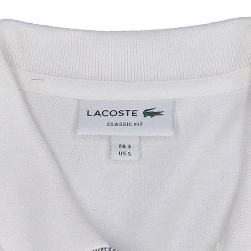 LACOSTE ラコステ/LACOSTE 長袖ポロシャツ・WH//Bランク/75