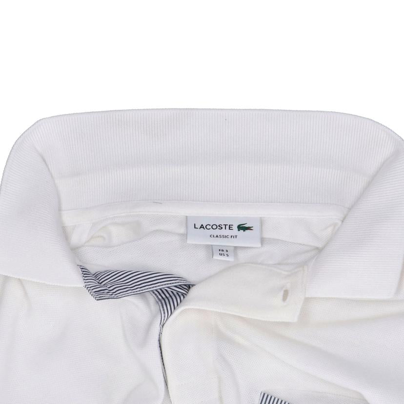LACOSTE ラコステ/LACOSTE 長袖ポロシャツ・WH//Bランク/75