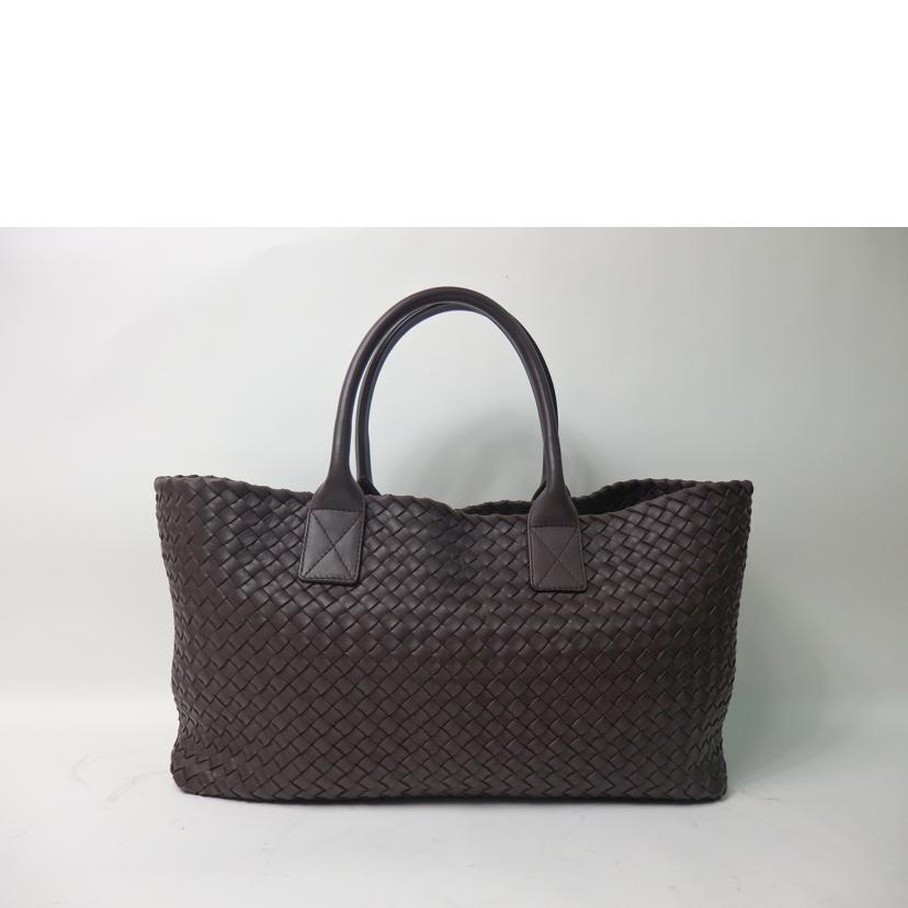 BOTTEGA VENETA ボッテガ・ヴェネタ/カバMM/750個限定/イントレチャート/ダークブラウン/115664 V9135 2040//EPEV 2010 7880 A/Aランク/84