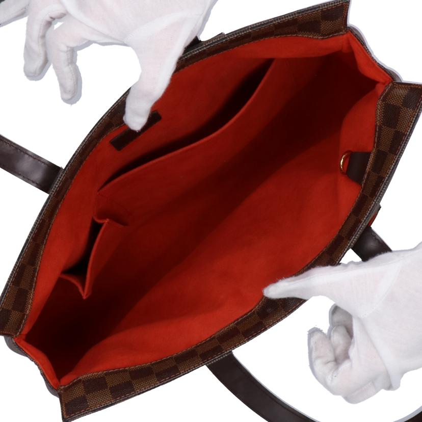 LOUIS VUITTON ルイヴィトン ルイ・ヴィトン ビトン ダミエ・エベヌ 市松模様 ブラウン 茶 廃盤 ショルダーバッグ ハンドバッグ トートバッグ ブラウン メンズ レディース 定番 人気 LV 斜め掛け 肩がけ/パリオリPM/ダミエ/エベヌ/N51123//AR0***/Bランク/93