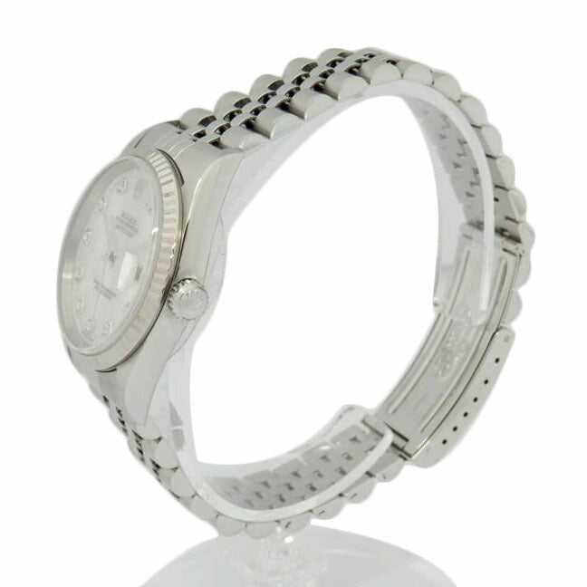 ROLEX ロレックス/デイトジャスト/10Pダイヤ/ホワイトシェル文字盤/16234NG//Y186787/ABランク/88
