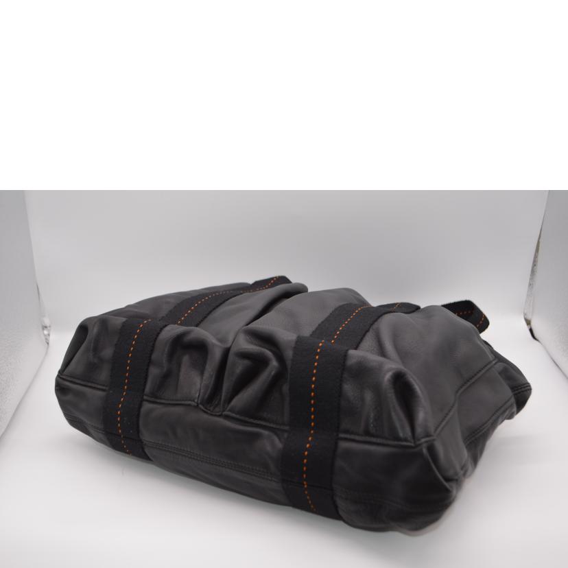 HERMES エルメス/キャラバン・ホリゾンタルPM/ヴォーデルマ/ノワール//ABランク/89