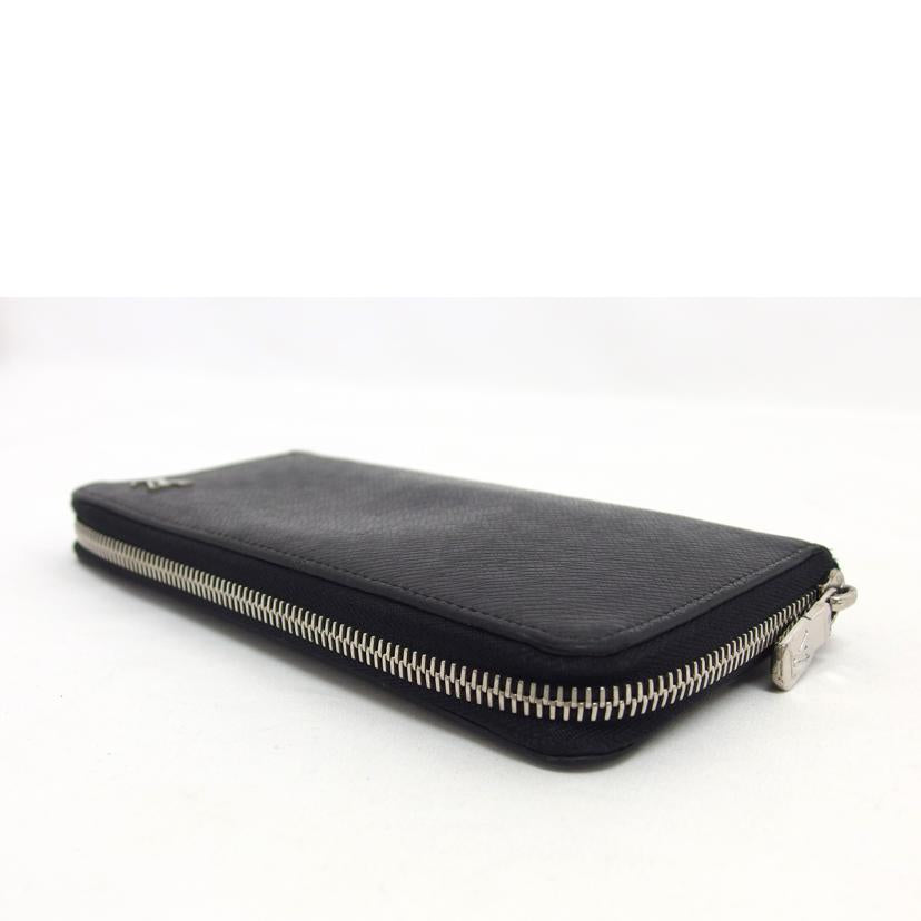 LV ルイ・ヴィトン ラウンドファスナー長財布 ブラック/ジッピーウォレット・ヴェルティカル/タイガ/ノワール/M30317//CA3***/Bランク/04