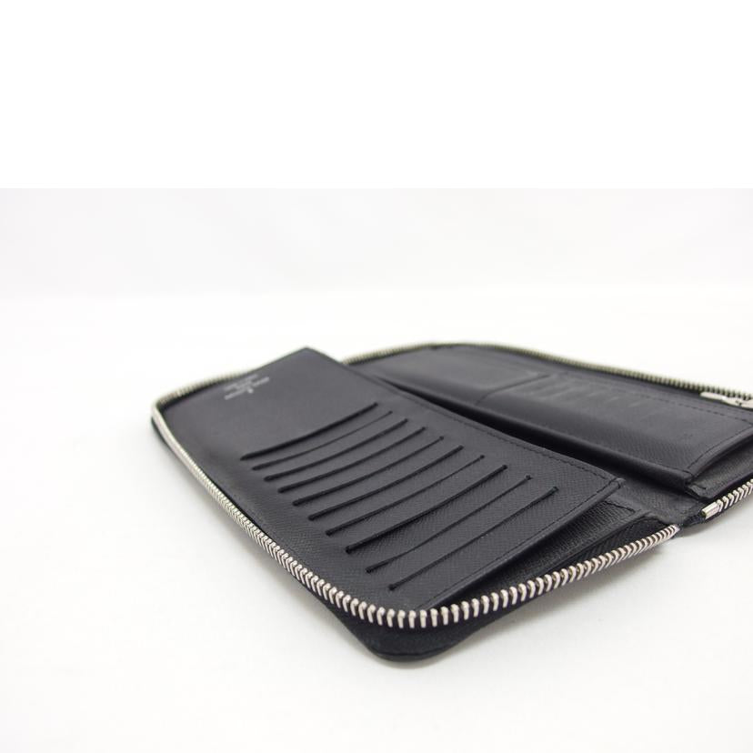 LV ルイ・ヴィトン ラウンドファスナー長財布 ブラック/ジッピーウォレット・ヴェルティカル/タイガ/ノワール/M30317//CA3***/Bランク/04