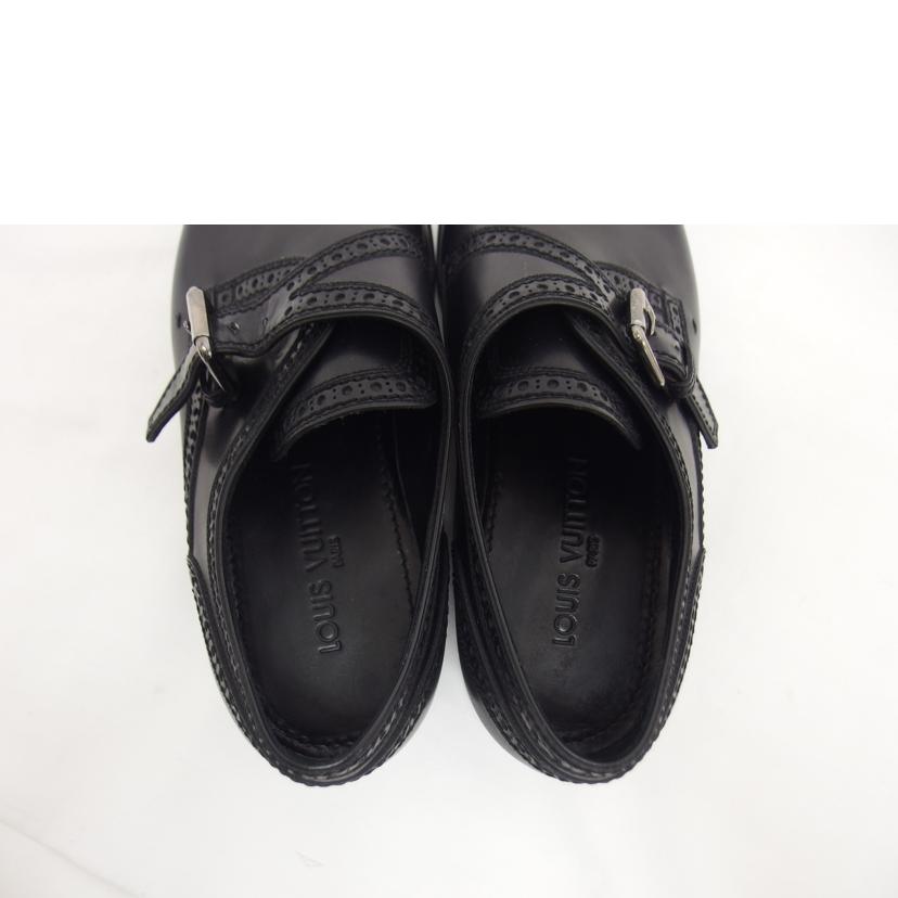 LV ルイ・ヴィトン ビジネスシューズ/メダリオン/レザーシューズ/ブラック//NI0078/Bランク/04