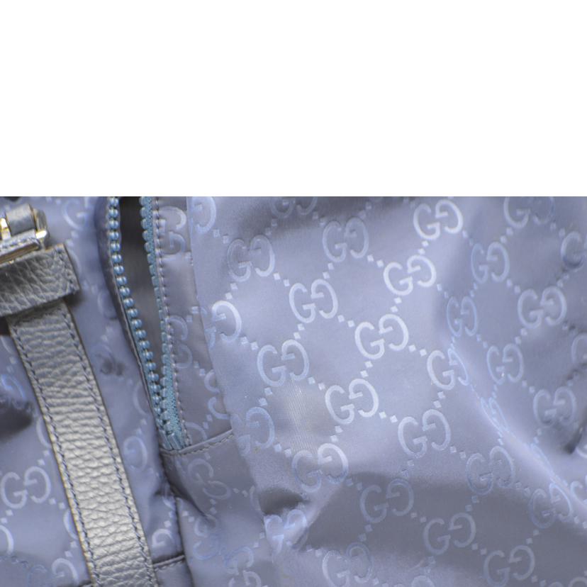 GUCCI グッチ/GGナイロンデイバックパック/ブルー/387071//498879/ABランク/89