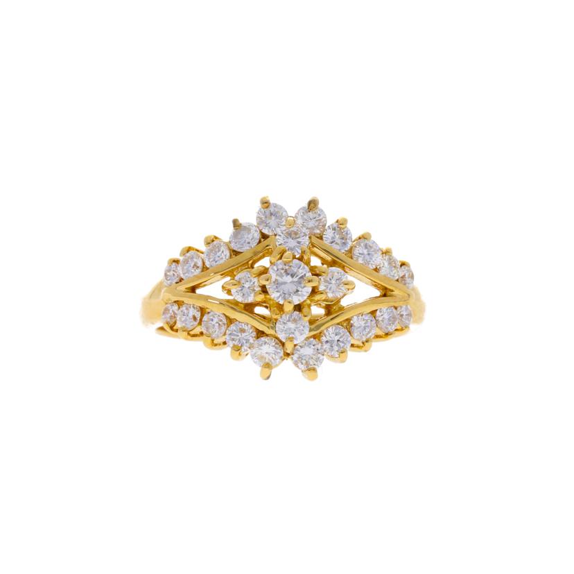 /K18ダイヤリング0.81ct/#11//Aランク/75