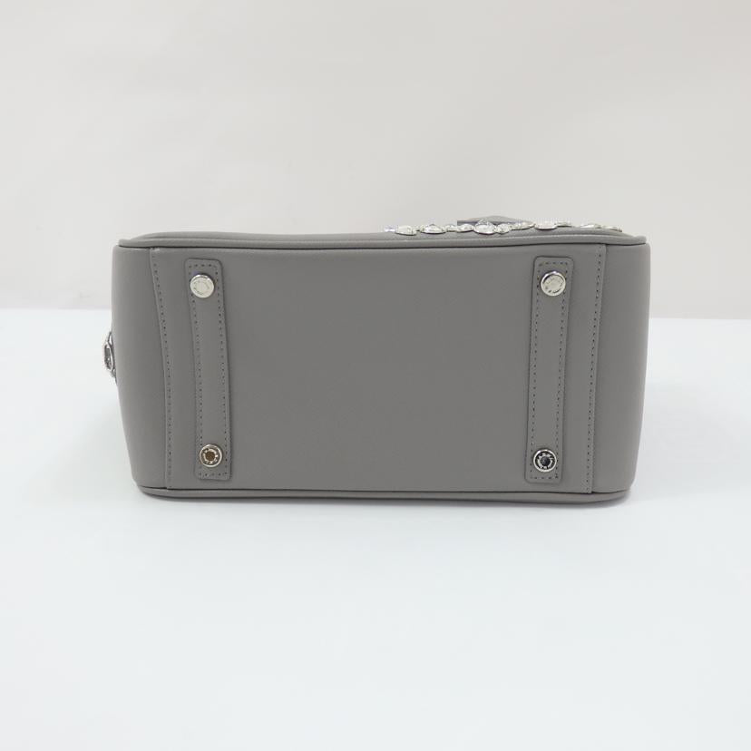 ADMJ エーディーエムジェー/スワロフスキークリスタル ミニトートバッグ//Aランク/77