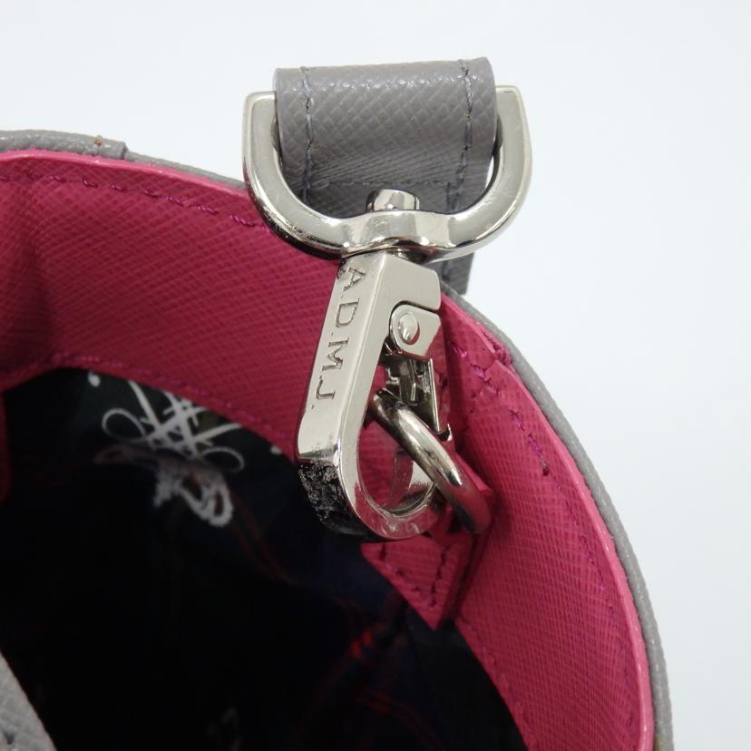 ADMJ エーディーエムジェー/スワロフスキークリスタル ミニトートバッグ//Aランク/77