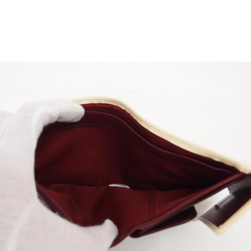 Dior ディオール コンパクトウォレット ボルドー/トロッター柄三つ折り財布/ナンバー1/CM0029//ABランク/04