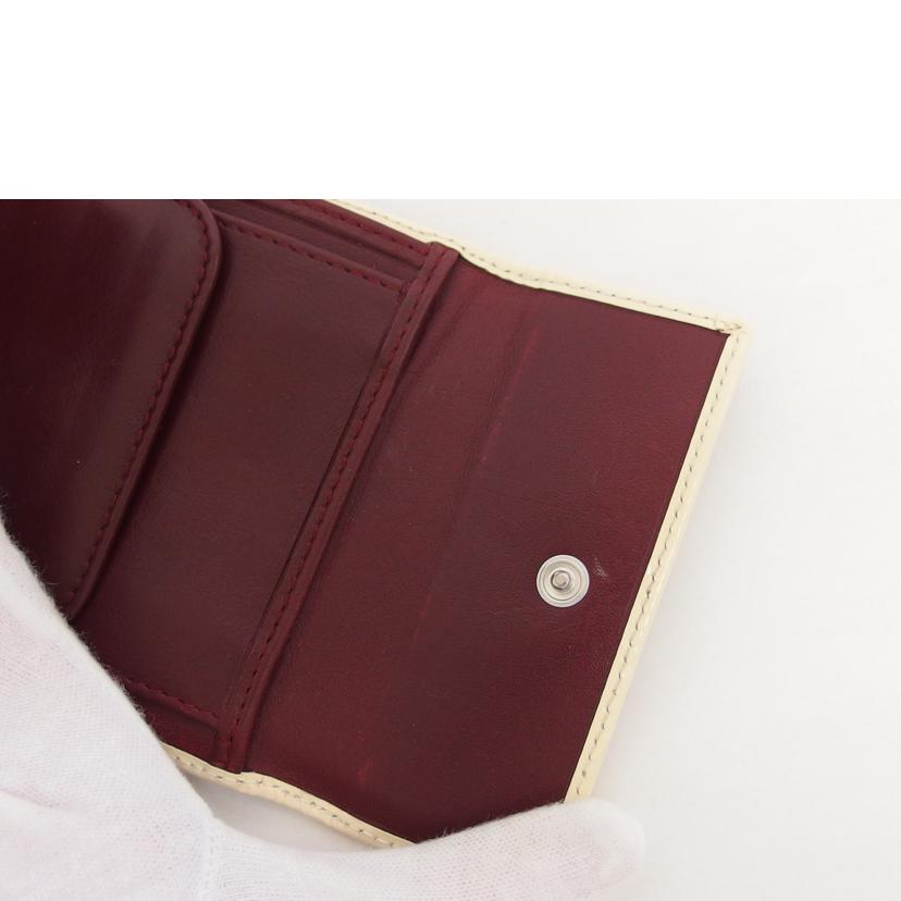 Dior ディオール コンパクトウォレット ボルドー/トロッター柄三つ折り財布/ナンバー1/CM0029//ABランク/04