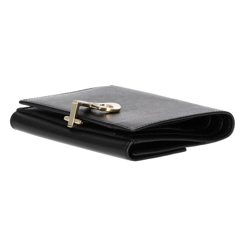 Ferragamo フェラガモ/ガンチーニレザー二つ折り財布/ブラック/AQ-220778//Aランク/75