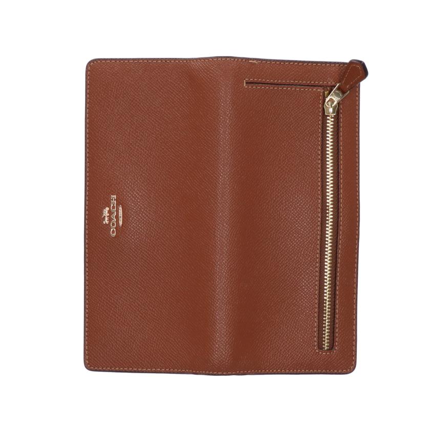 COACH コーチ/クロスレインレザーロゴスリム長財布/C3440//C21**/ABランク/94