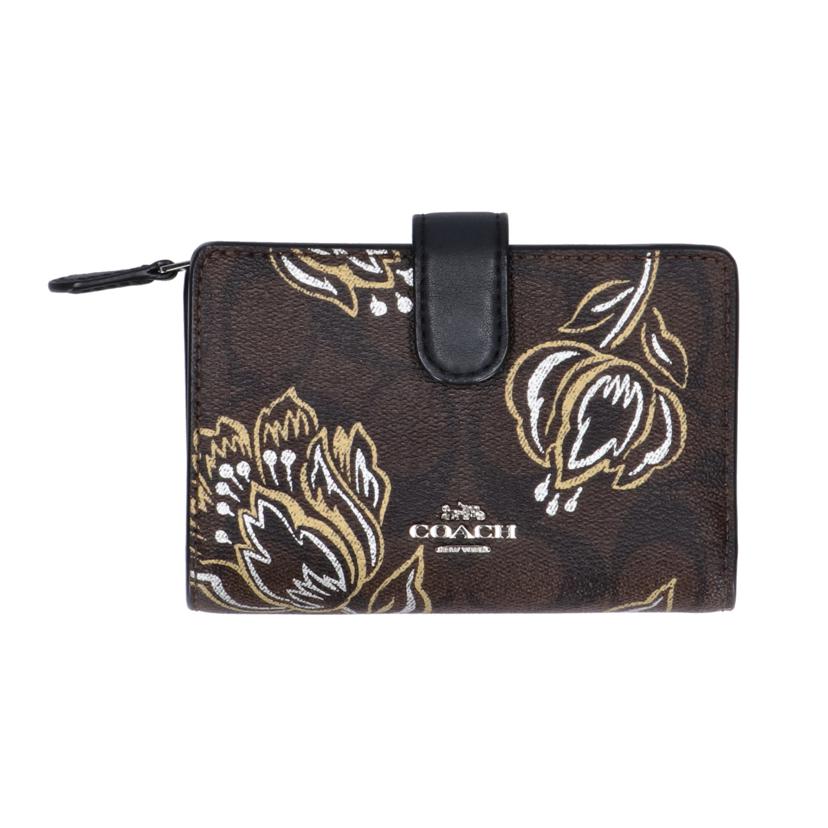 COACH コーチ/フローラルプリント2つ折り財布/F78077//G19**/ABランク/94