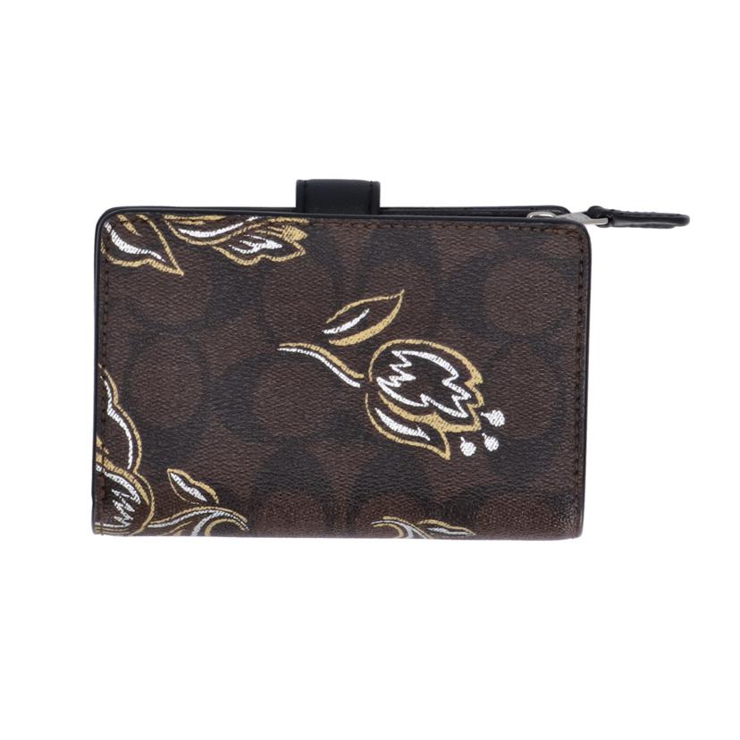 COACH コーチ/フローラルプリント2つ折り財布/F78077//G19**/ABランク/94