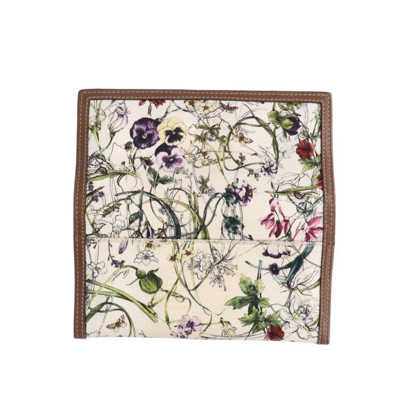 GUCCI グッチ/フローラウオレット長財布/225833//218*/Bランク/94