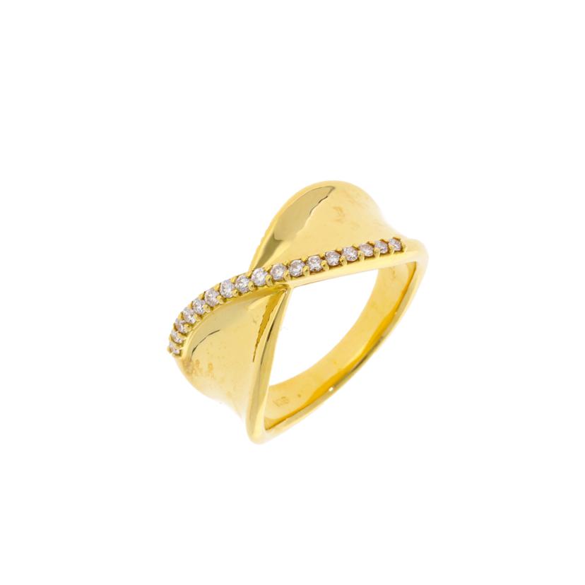 /K18ダイヤリング0.20ct/#13//Aランク/75